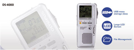 DS-4000 Digital Voice Recorder
